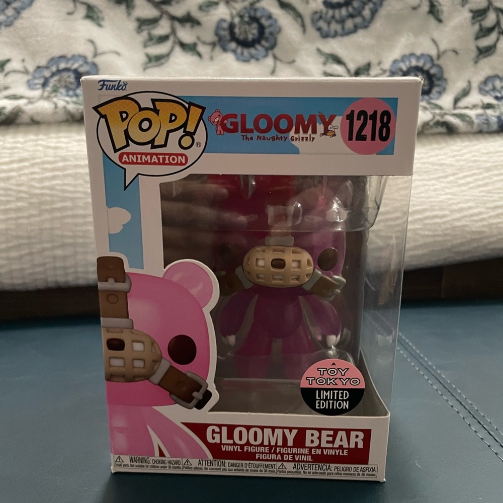 Funko Gloomy Bear Pink and Brown Limited Edition Figure